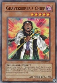 Gravekeeper’s Chief (2076) (RP02) - YuGiOh Single
