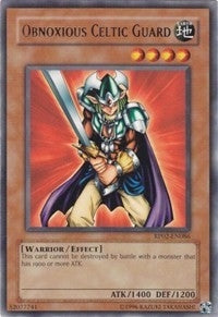 Obnoxious Celtic Guard (2086) (RP02) - YuGiOh Single
