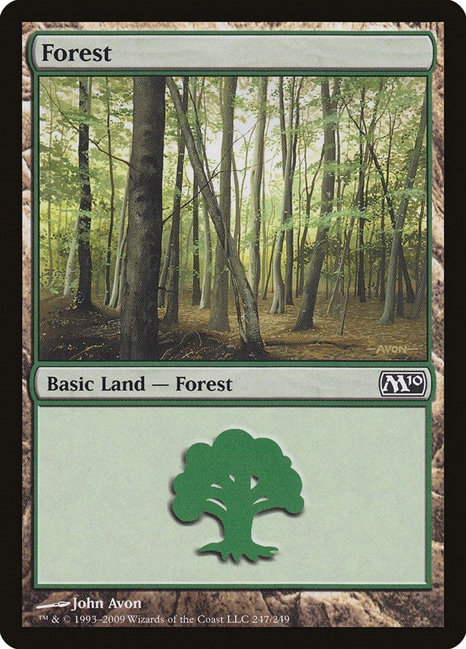 Forest (247) (247) [M10] - MTG Single