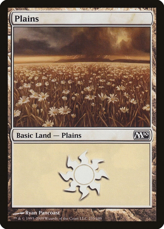 Plains (233) (233) [M10] - MTG Single