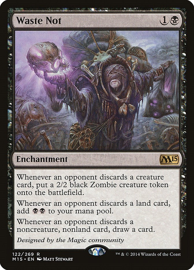 Waste Not (122) [M15] - MTG Single