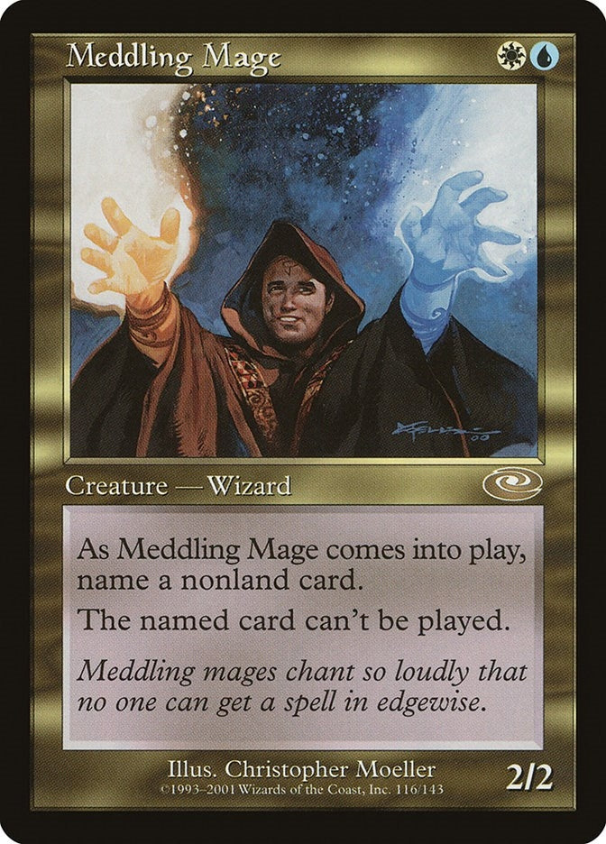 Meddling Mage (116) [PLS] - MTG Single