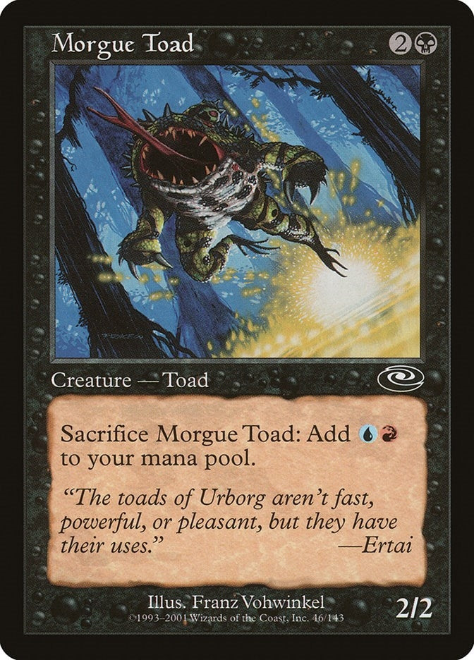 Morgue Toad (46) [PLS] - MTG Single
