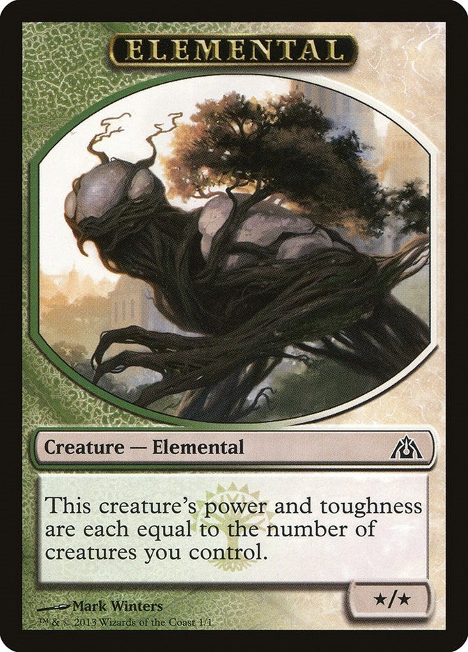 Elemental Token (0) [DGM] - MTG Single