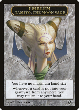 Emblem - Tamiyo the Moon Sage (0) [AVR] - MTG Single