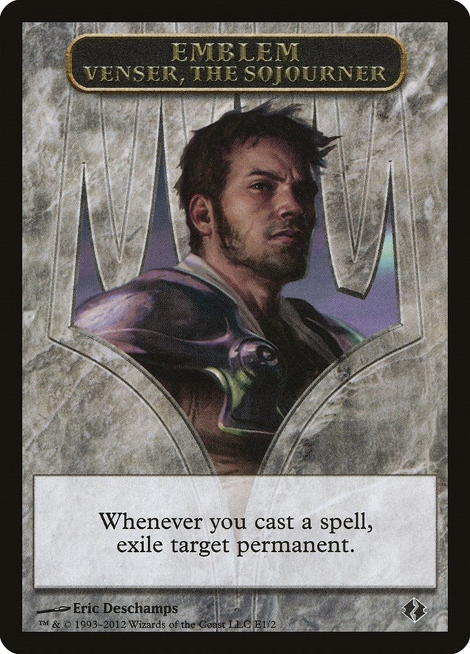 Emblem - Venser the Sojourner (0) [DDI] - MTG Single