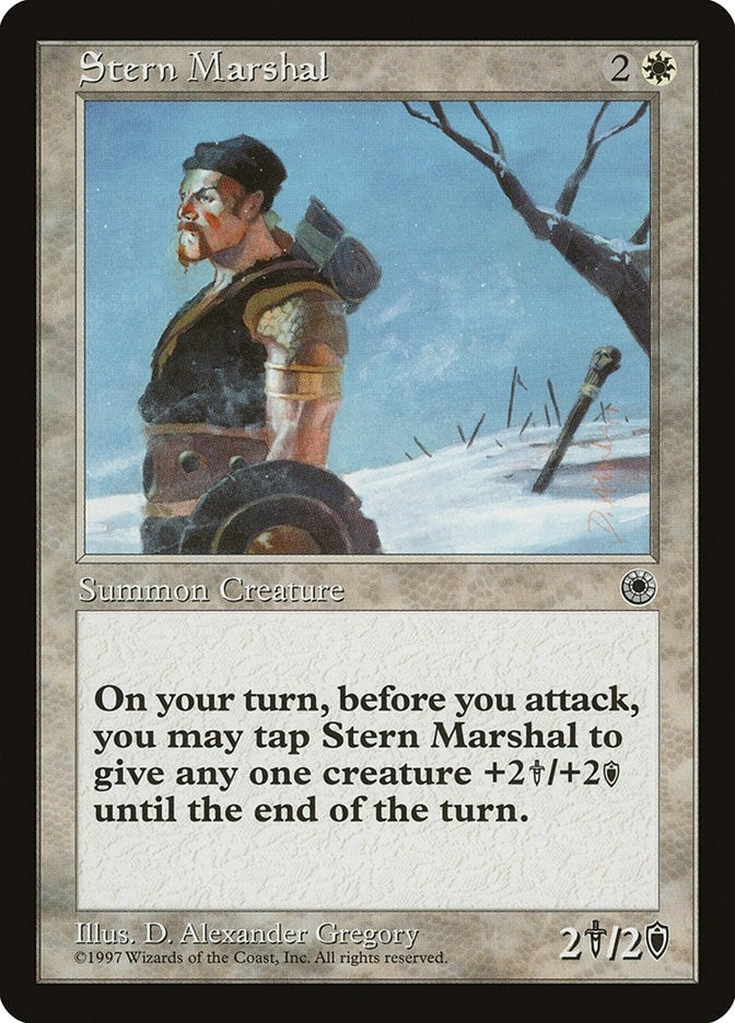 Stern Marshal [POR] - MTG Single