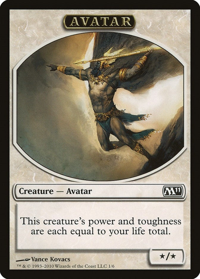 Avatar Token (0) [M11] - MTG Single