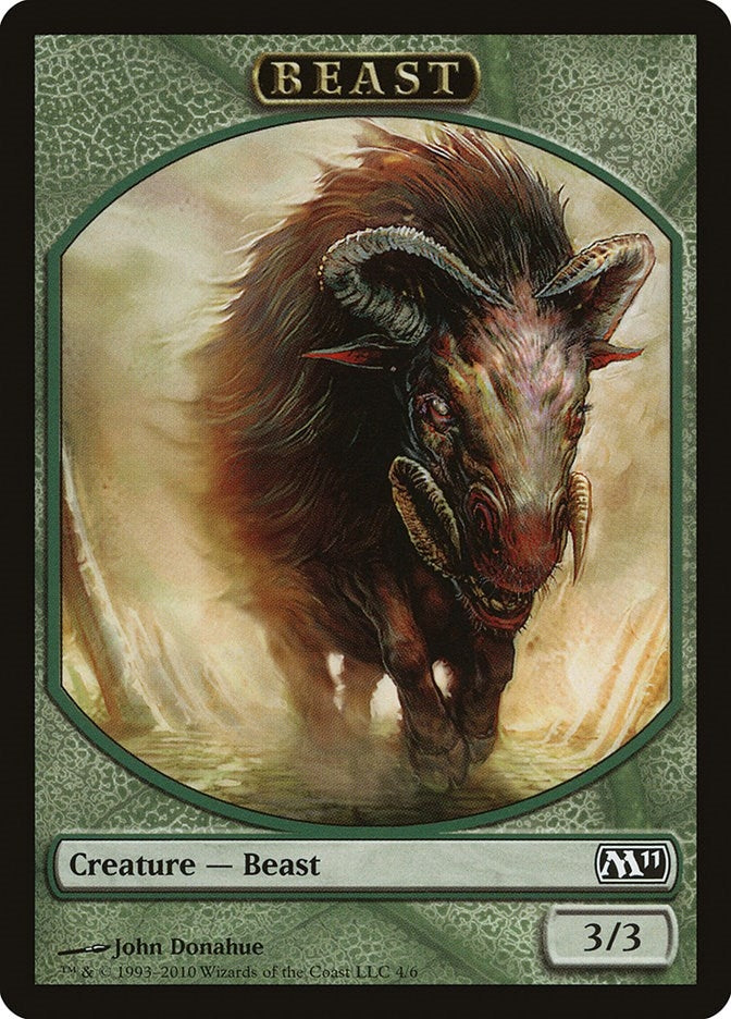 Beast Token (0) [M11] - MTG Single
