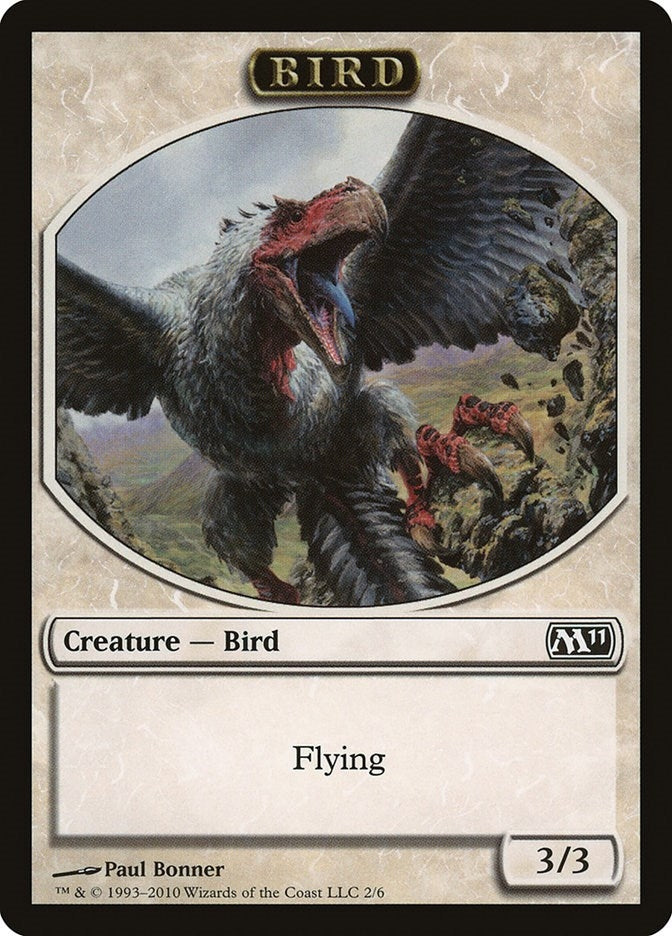 Bird Token (0) [M11] - MTG Single