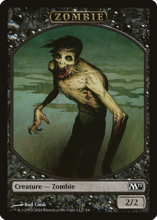 Zombie Token (0) [M11] - MTG Single
