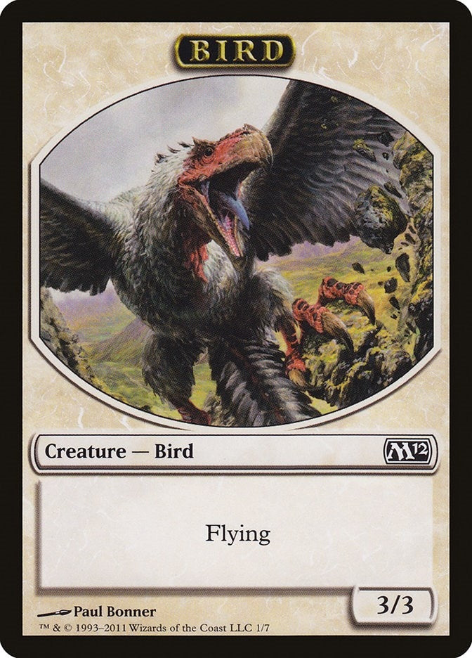 Bird Token (0) [M12] - MTG Single