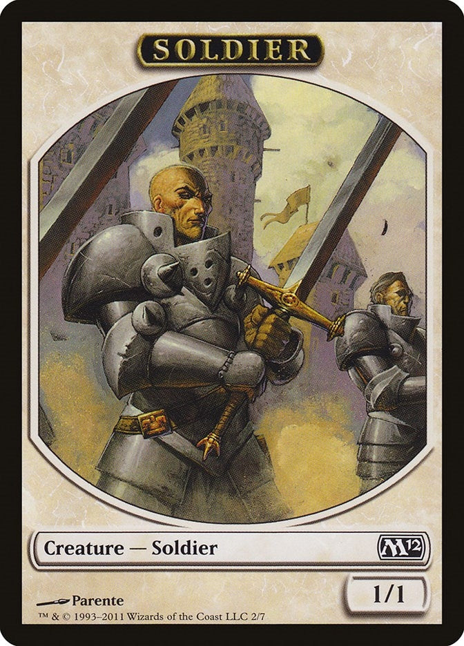 Soldier Token (0) [M12] - MTG Single