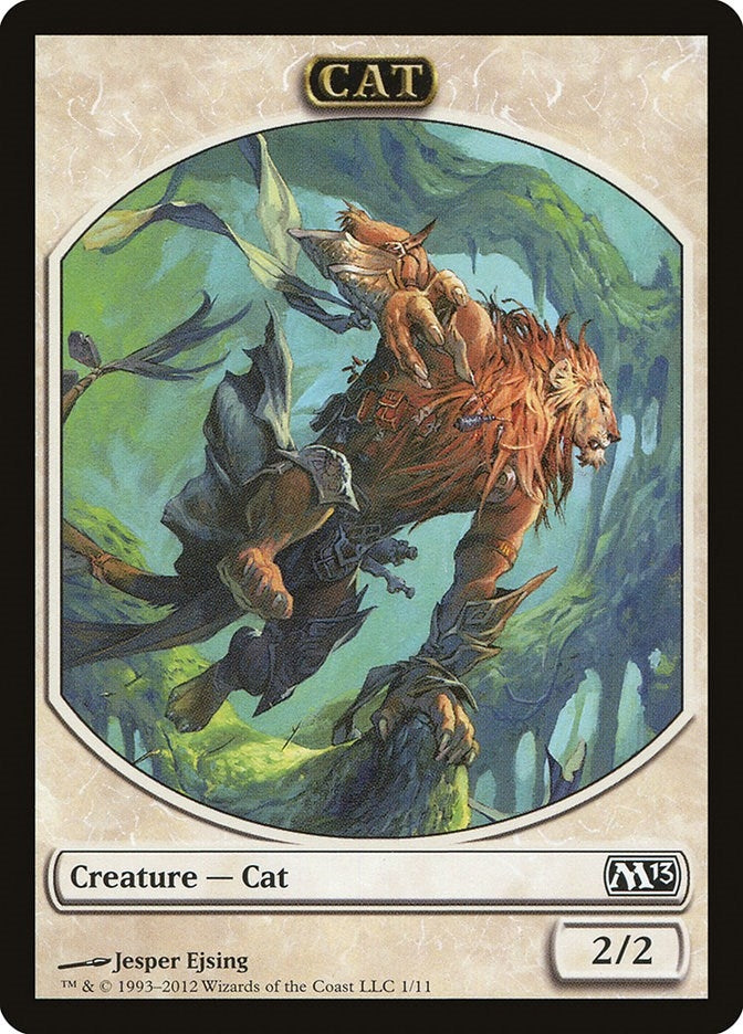 Cat Token (0) [M13] - MTG Single