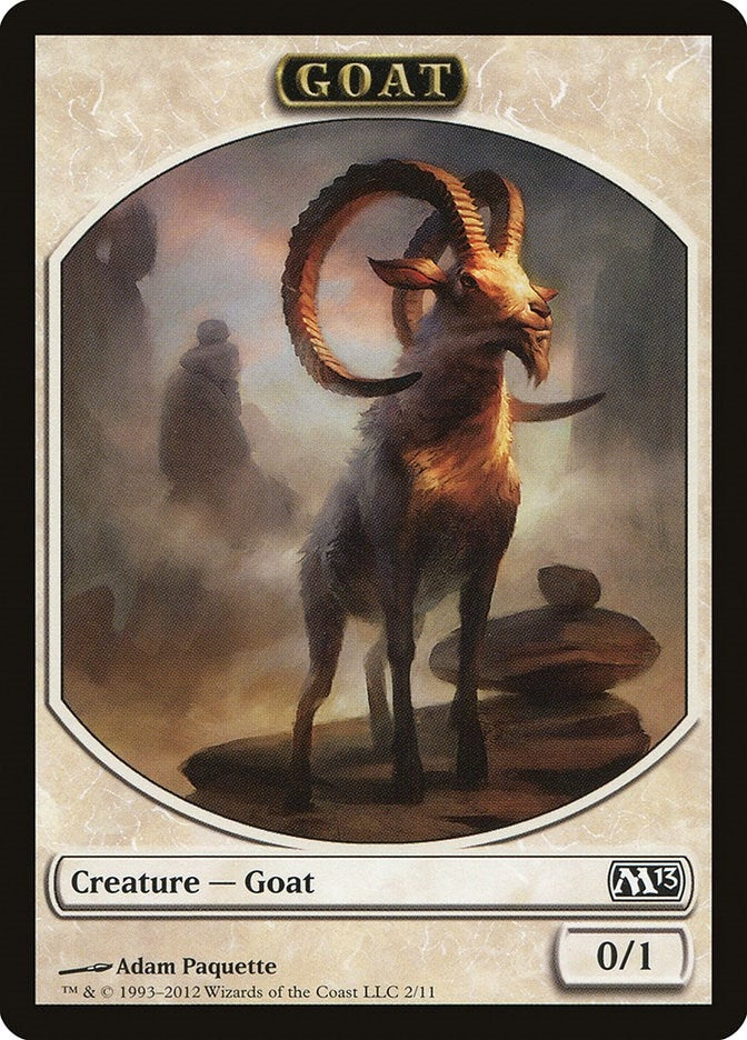 Goat Token (0) [M13] - MTG Single