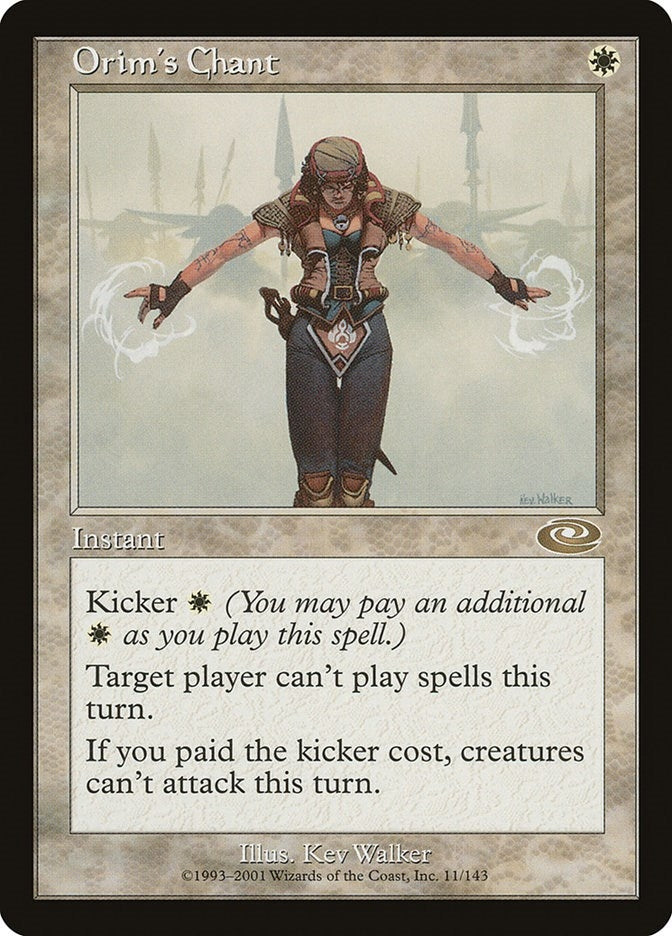 Orim’s Chant (11) [PLS] - MTG Single