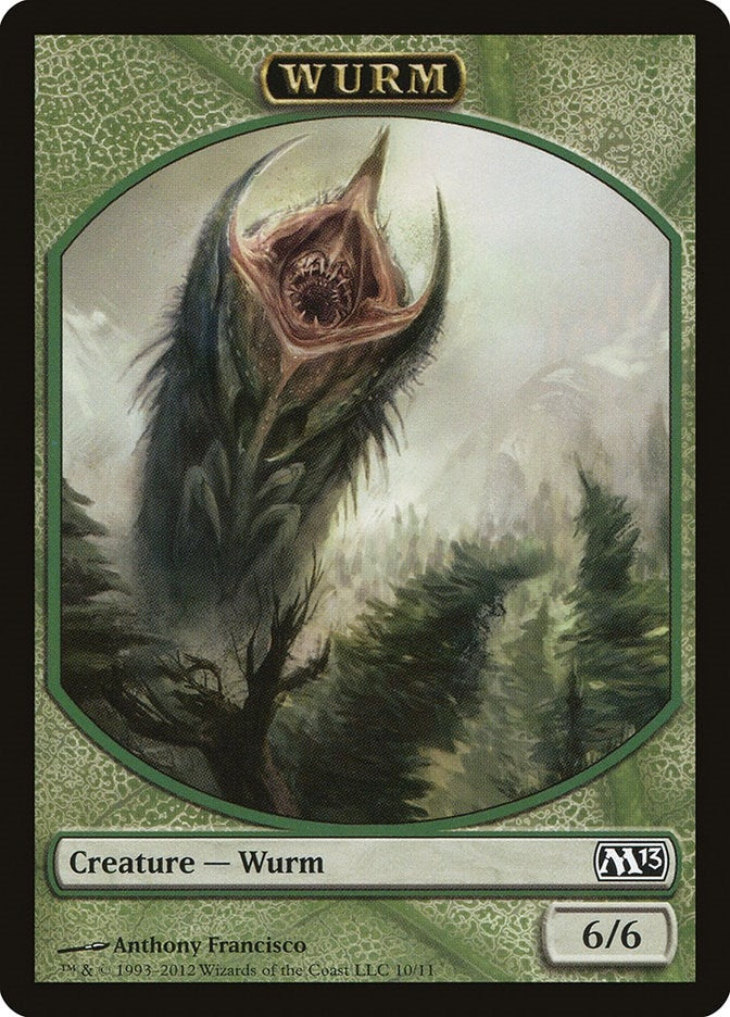 Wurm Token (0) [M13] - MTG Single