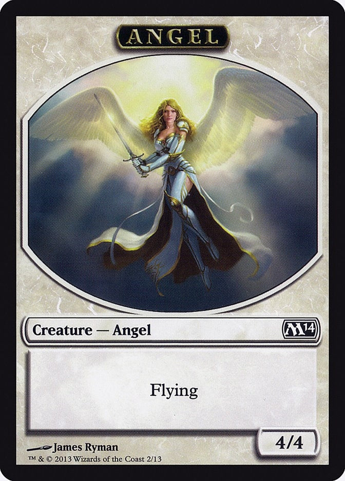 Angel Token (0) [M14] - MTG Single