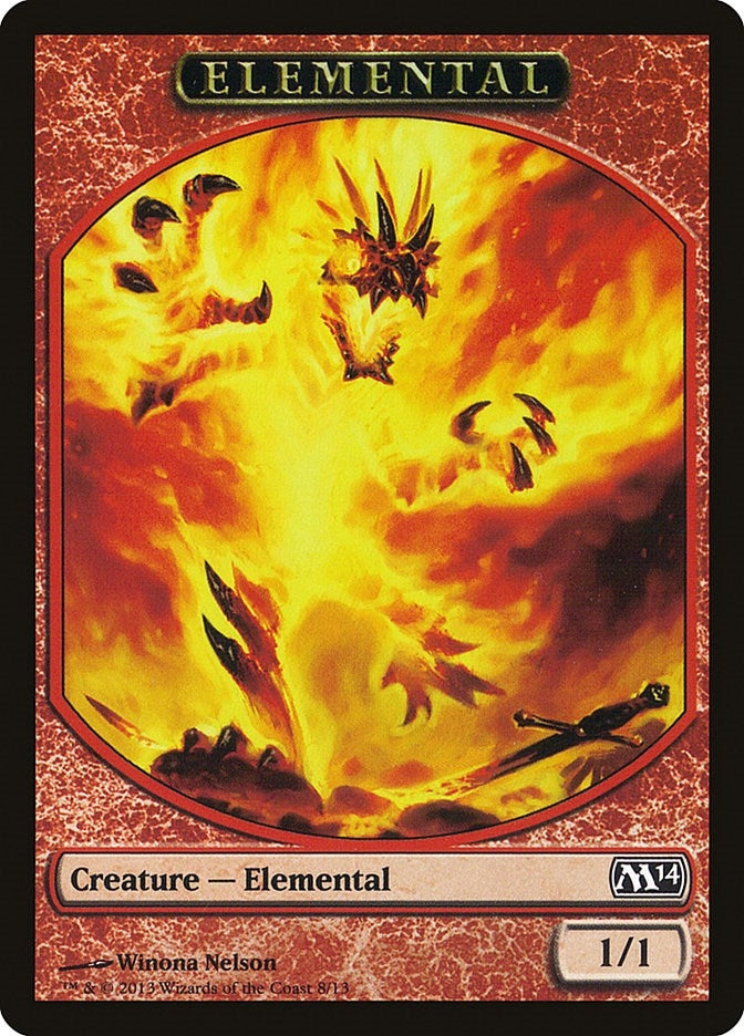 Elemental Token (Nelson) (0) [M14] - MTG Single