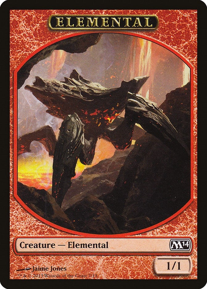 Elemental Token (Jones) (0) [M14] - MTG Single