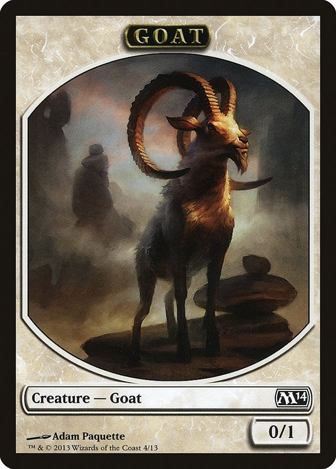 Goat Token (0) [M14] - MTG Single