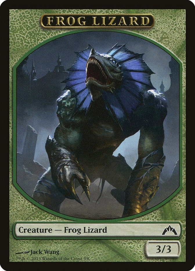 Frog Lizard Token (0) [GTC] - MTG Single