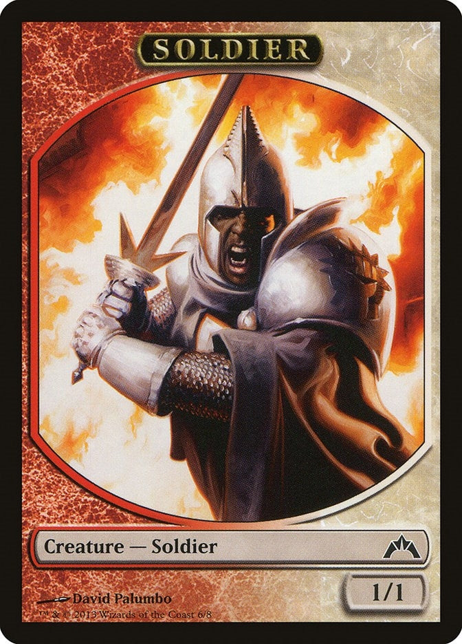 Soldier Token (0) [GTC] - MTG Single