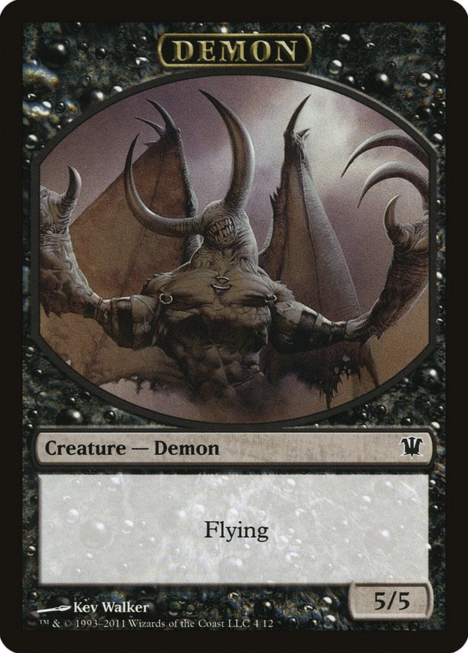 Demon Token (0) [ISD] - MTG Single
