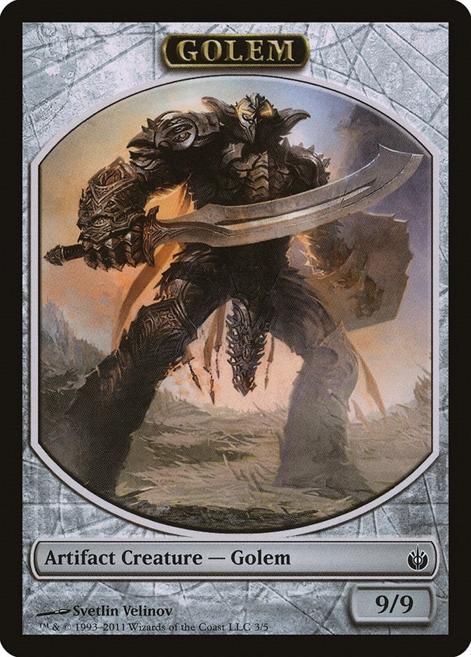 Golem Token (0) [MBS] - MTG Single