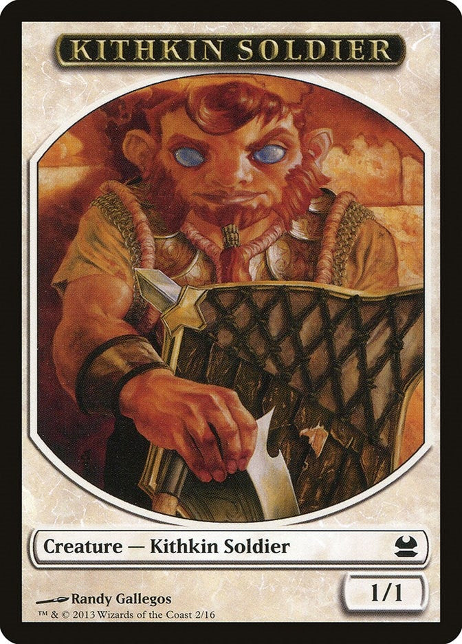 Kithkin Soldier Token (0) [MMA] - MTG Single