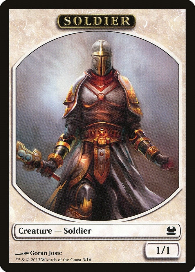 Soldier Token (0) [MMA] - MTG Single