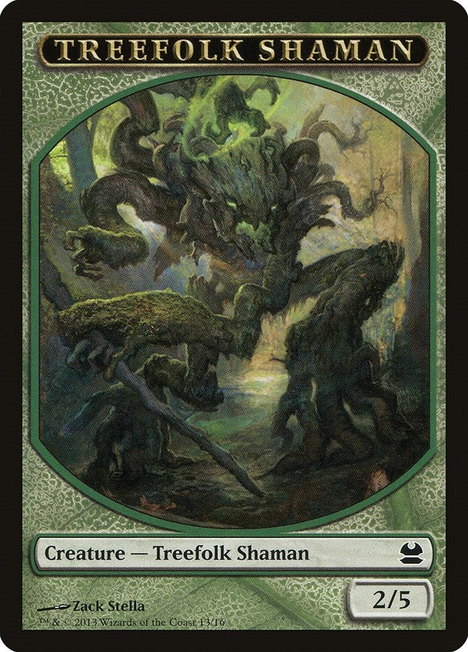 Treefolk Shaman Token (0) [MMA] - MTG Single
