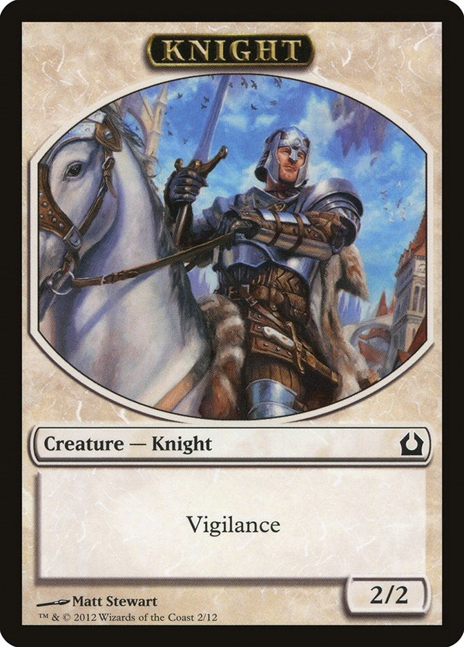 Knight Token (0) [RTR] - MTG Single