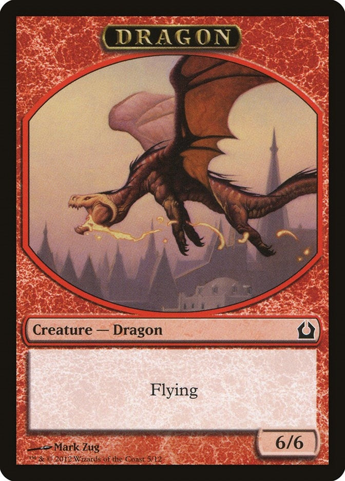Dragon Token (0) [RTR] - MTG Single