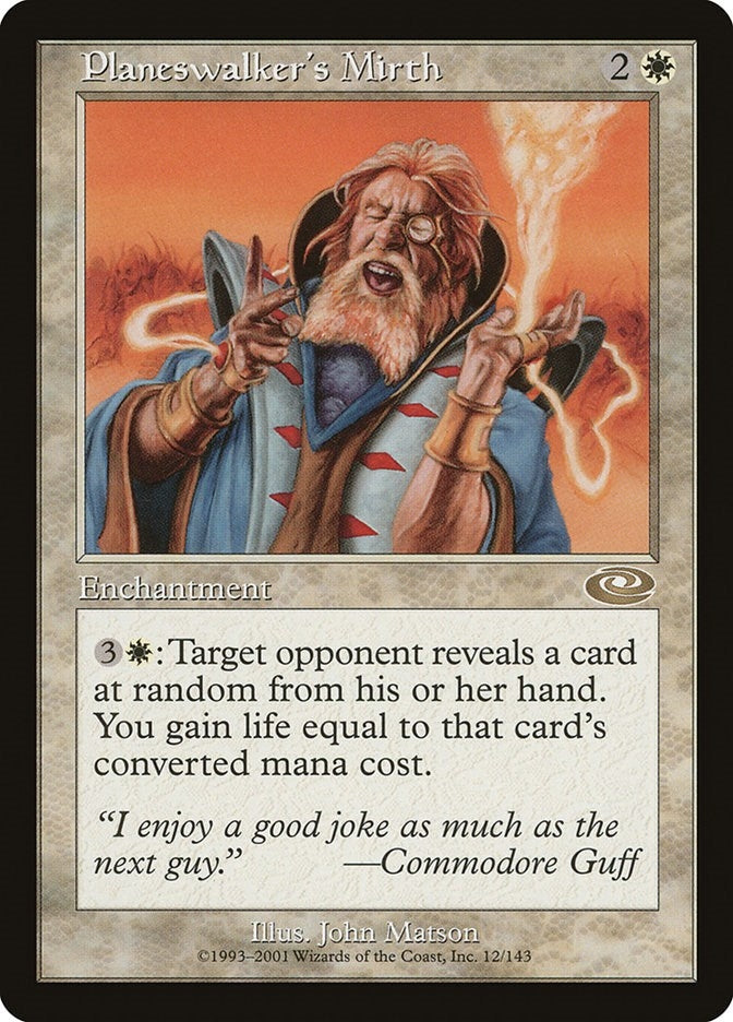 Planeswalker’s Mirth (12) [PLS] - MTG Single