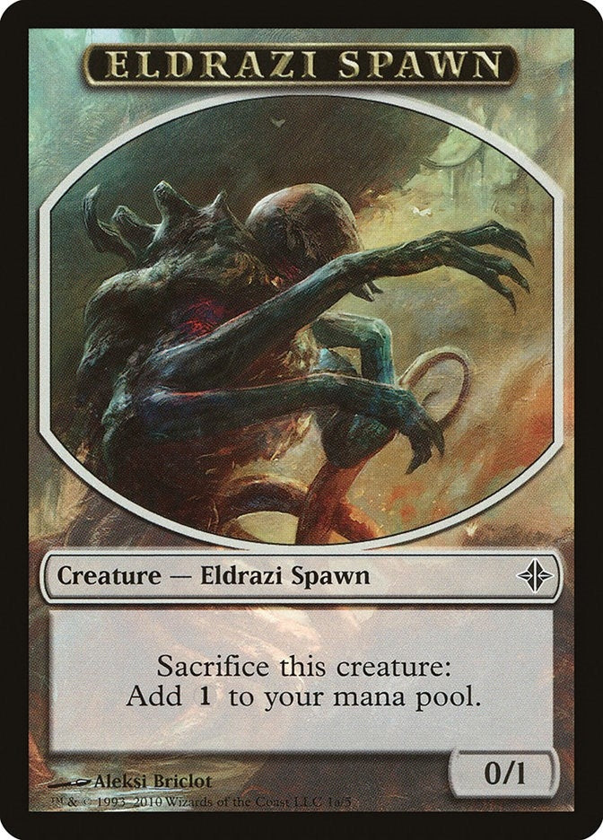 Eldrazi Spawn Token (1a) (0) [ROE] - MTG Single