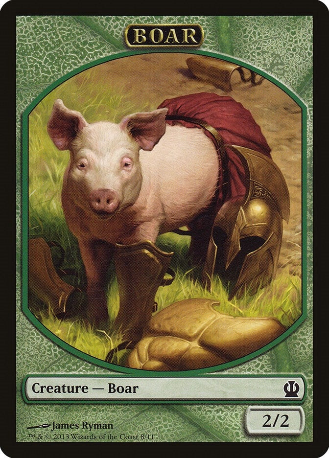 Boar Token (0) [THS] - MTG Single