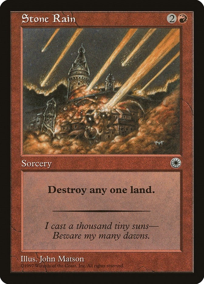 Stone Rain [POR] - MTG Single