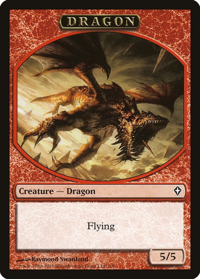 Dragon Token (0) [WWK] - MTG Single