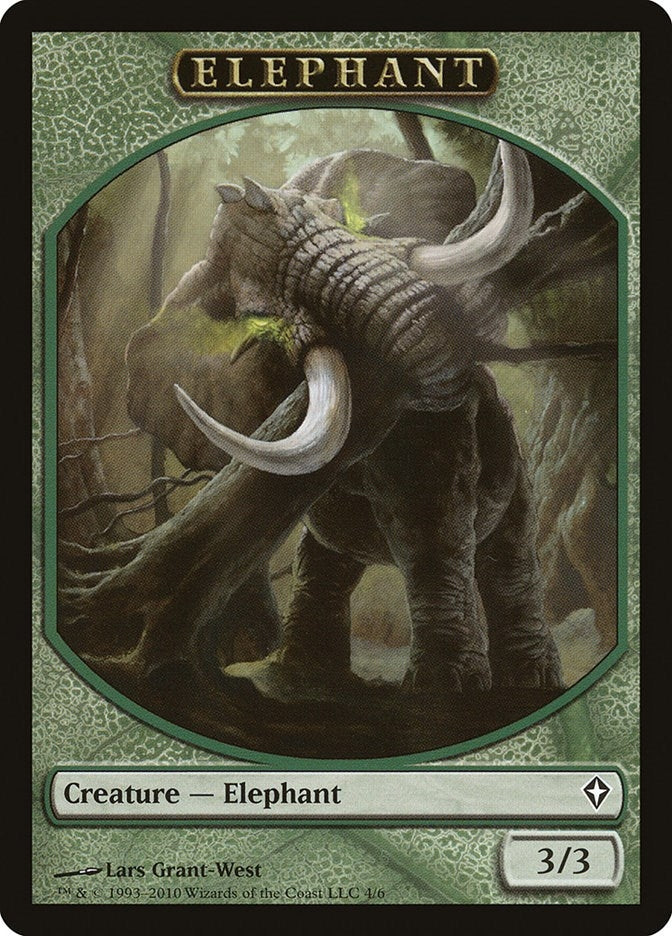 Elephant Token (0) [WWK] - MTG Single