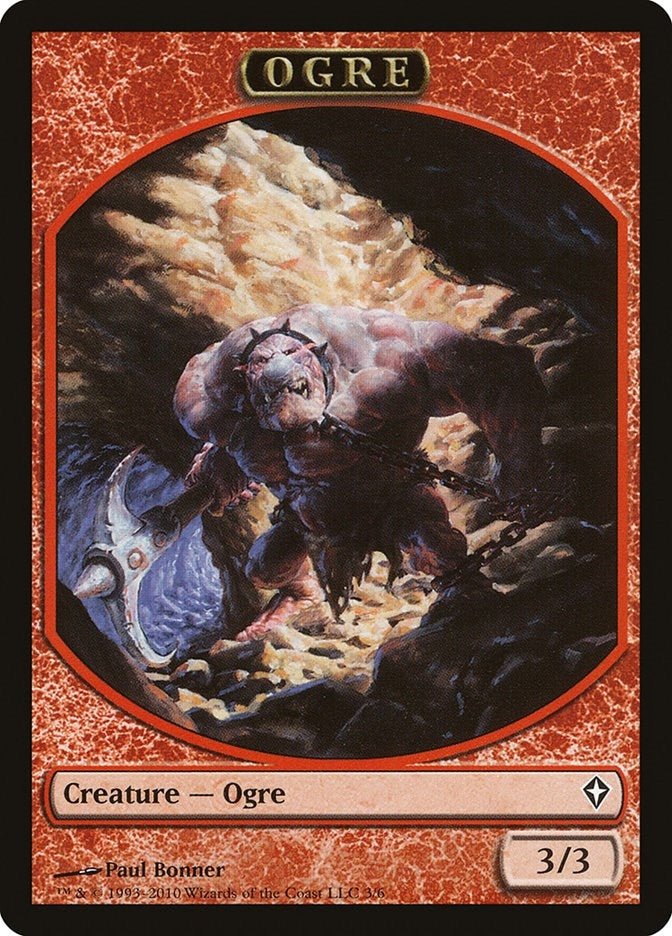 Ogre Token (0) [WWK] - MTG Single