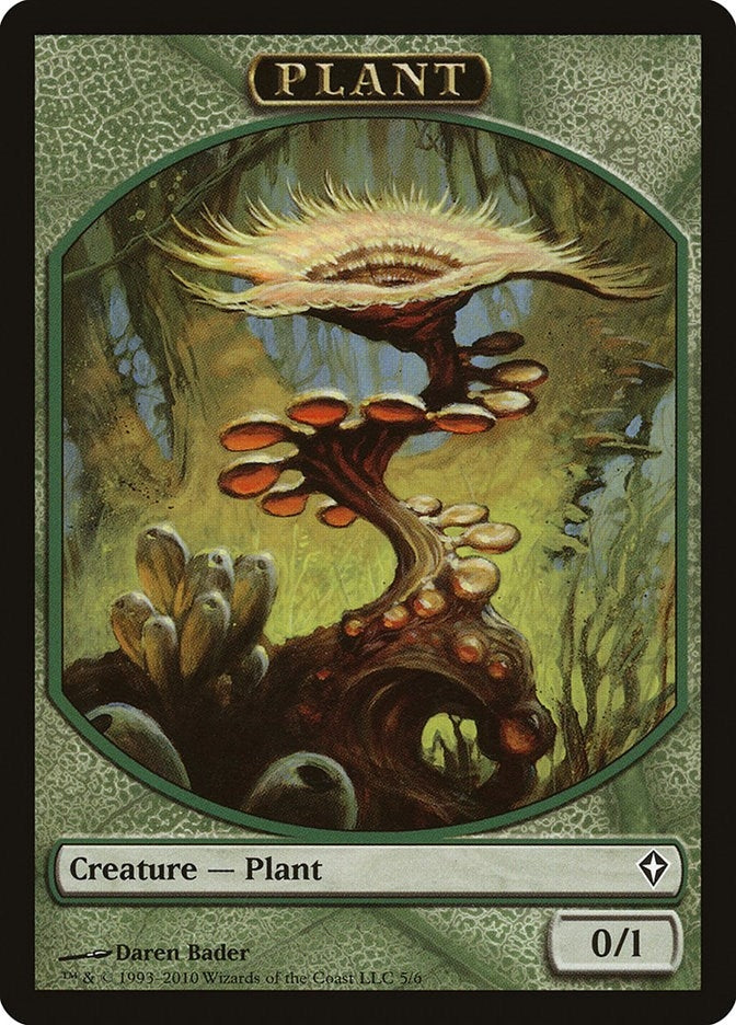 Plant Token (0) [WWK] - MTG Single