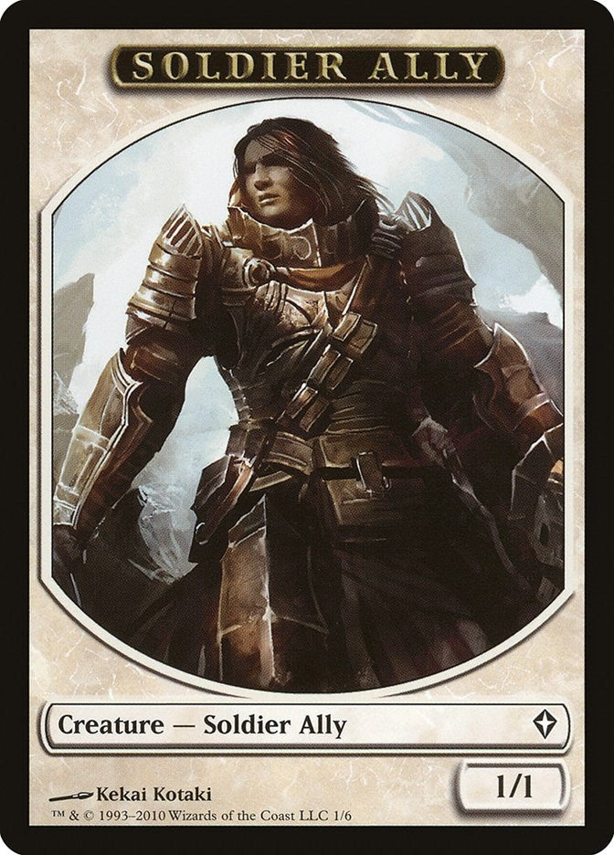 Soldier Ally Token (0) [WWK] - MTG Single