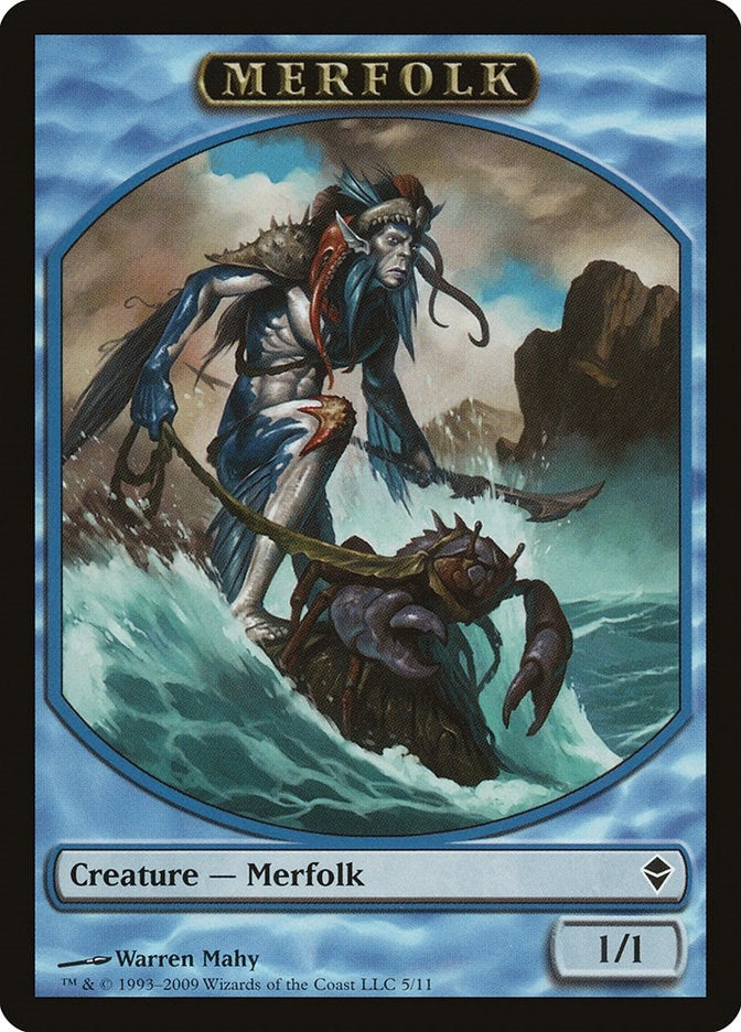 Merfolk Token (0) [ZEN] - MTG Single
