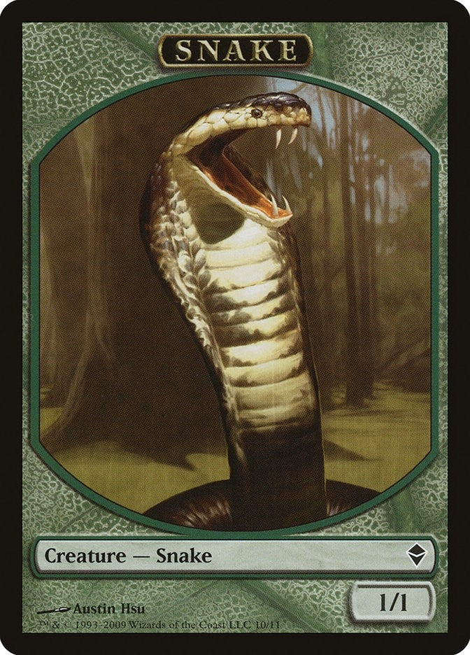 Snake Token (0) [ZEN] - MTG Single
