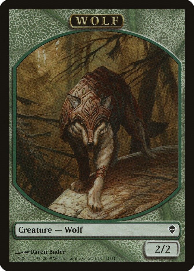 Wolf Token (0) [ZEN] - MTG Single