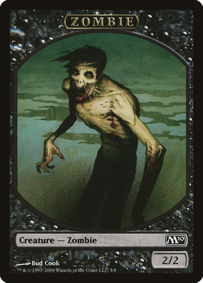 Zombie Token (0) [M10] - MTG Single