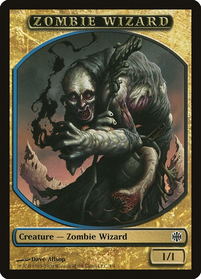 Zombie Wizard Token (0) [ARB] - MTG Single