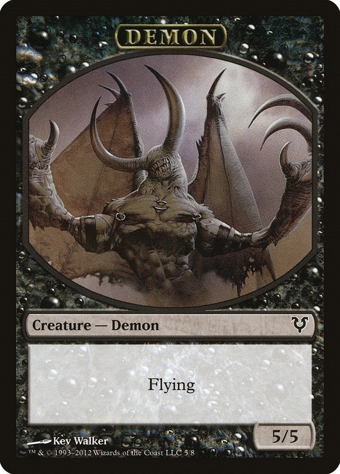 Demon Token (0) [AVR] - MTG Single