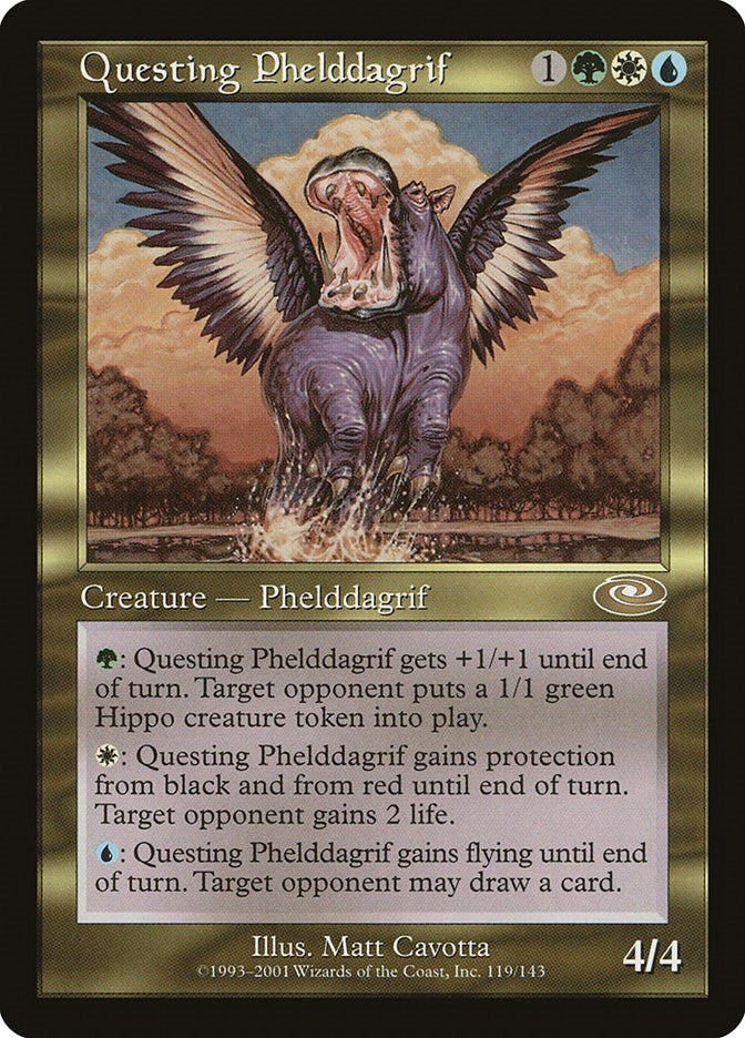 Questing Phelddagrif (119) [PLS] - MTG Single